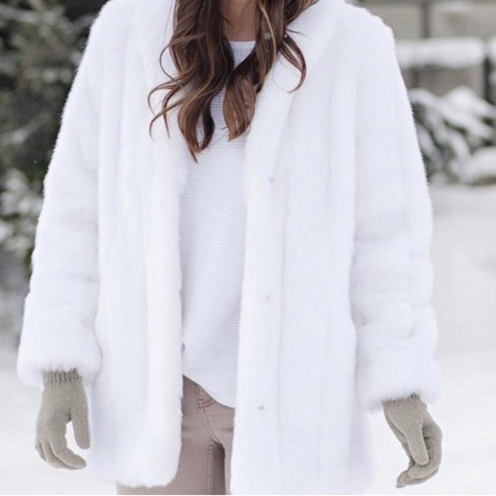 Fabulous Fur faux fur coat